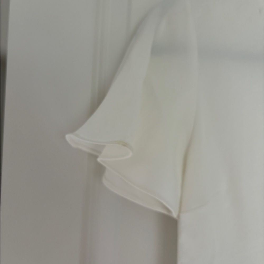 Sandro Elegant White Blouse - Picture 8 of 15